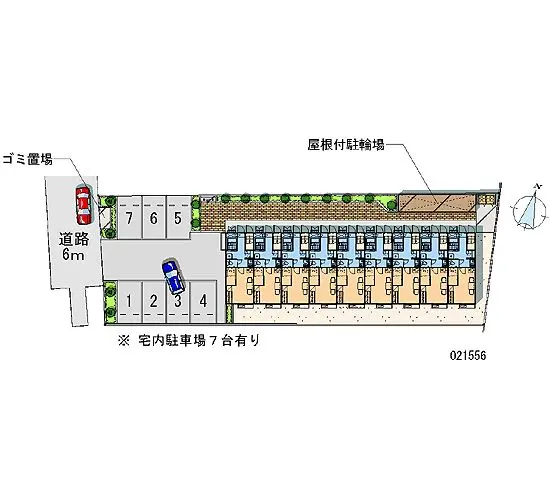 ★手数料０円★東村山市廻田町　月極駐車場（LP）